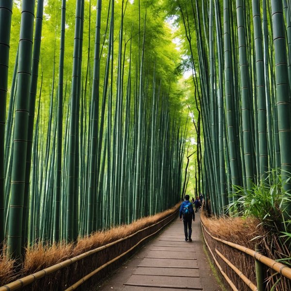 Quels sont les meilleurs endroits pour une randonnée dans les forêts de bambous au Japon?